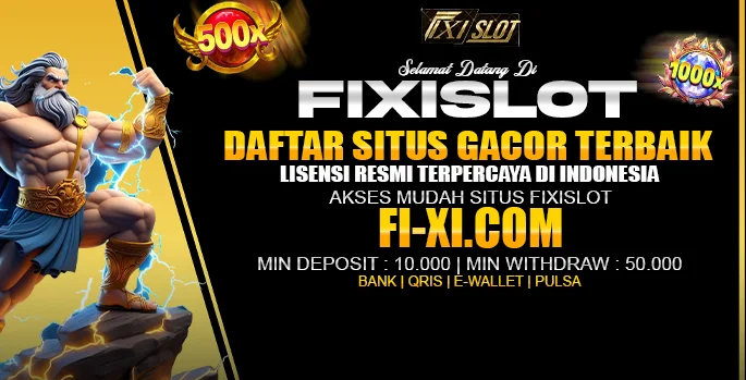 FIXISLOT — Slot Online Gacor & Sabung Ayam Sv388 Resmi